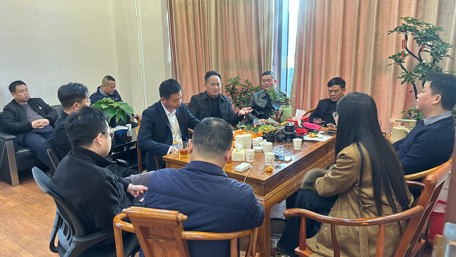 政企同心促发展｜赣州市虔州商会新春走访走进江西中大知识产权，共探“知产+金融”赋能新路径